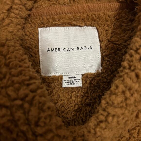 American Eagle Sherpa Teddy Pullover size Medium - Picture 8 of 10